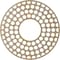 Ekena Millwork Fink Wood Fretwork Pierced Ceiling Medallion, Birch, 34"OD x 12 3/8"ID x 3/8"T CMWP34X34X0375FFBI - alternate 3